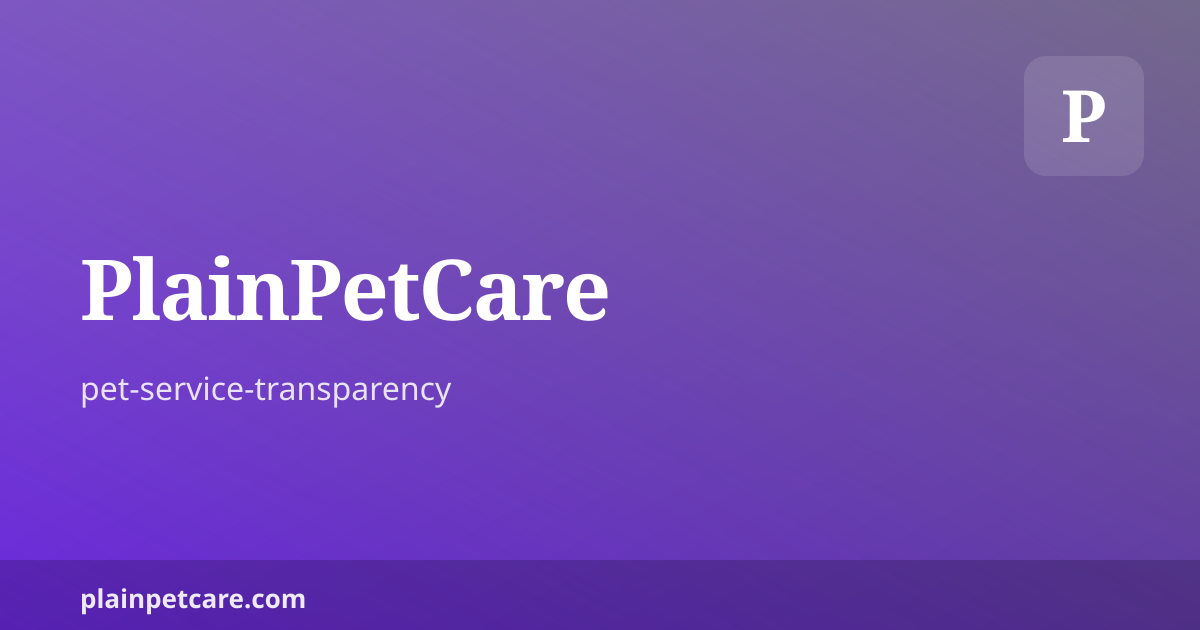 Shareable card for US pet-care cost statistics | PlainPetCare